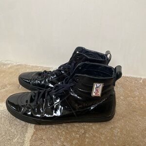 Authentic Mens YSL Parent High Top Sneaker